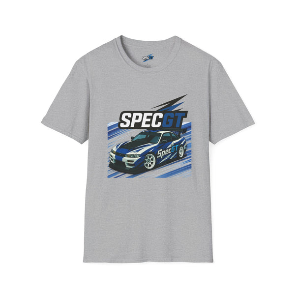 Nissan 240SX S14 SpecGT Car Tee — Men's Fabric Automotive T-Shirt