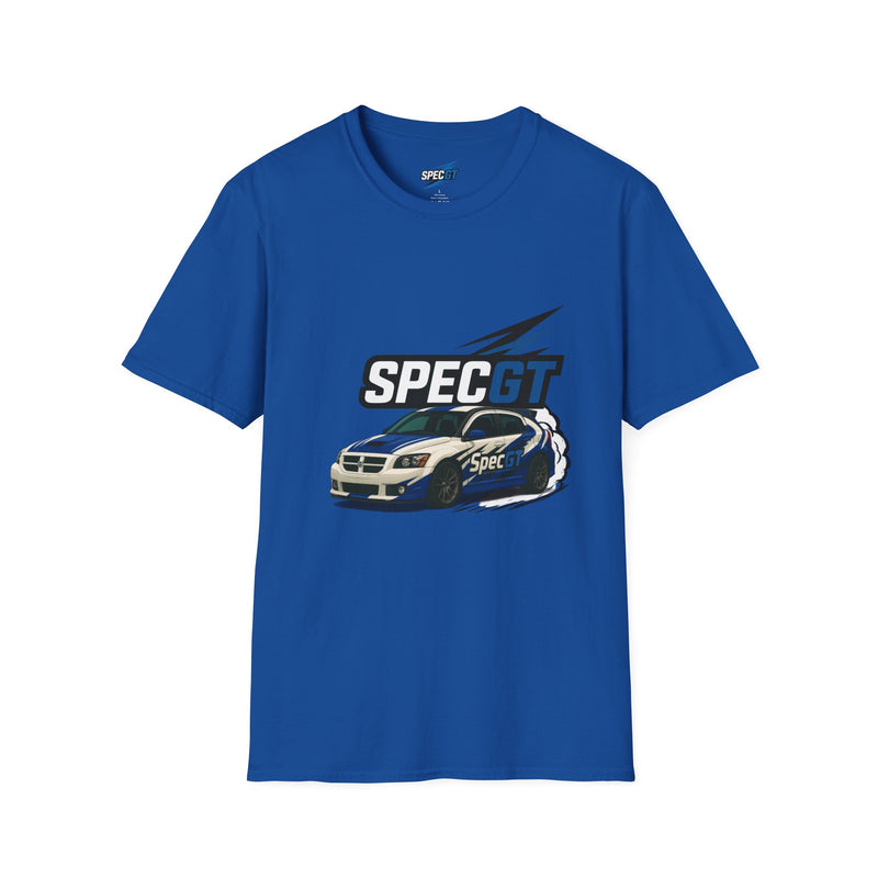 Dodge Caliber SRT4 Tee — SPECGT Apparel Men’s Motorsports T-Shirt