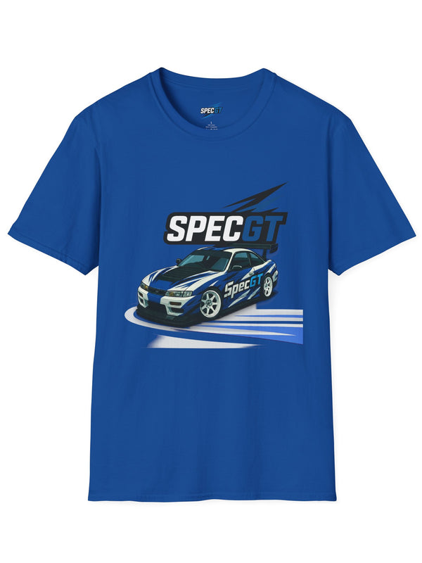 Nissan 240SX S14 SpecGT Car T-Shirt — Men's Automotive Racing Tee