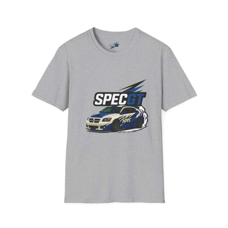 Dodge Caliber SRT4 Tee — SPECGT Apparel Men’s Motorsports T-Shirt