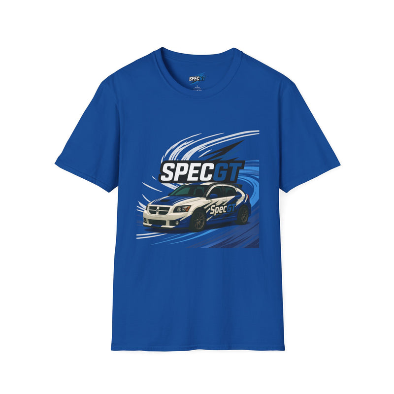 Dodge Caliber SRT4 Tee — SPECGT Apparel Men’s Motorsports T-Shirt