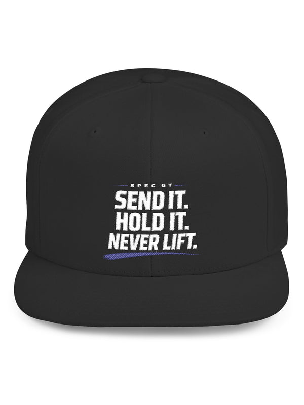 Send IT Flat Bill Snapback Cap — Specials Collection
