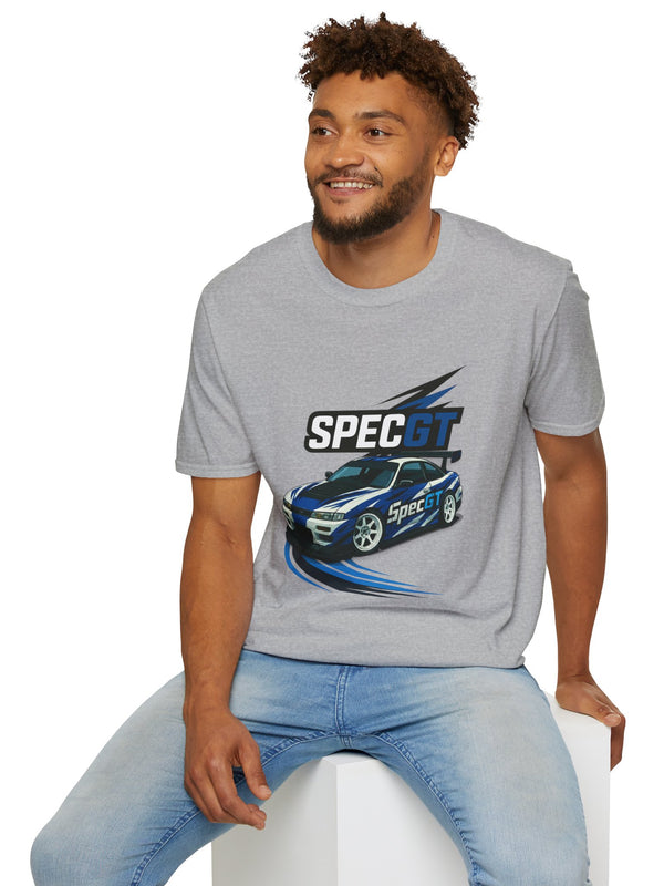 Nissan 240SX S14 SpecGT Car T-Shirt — Men's Racing Fabric Tee