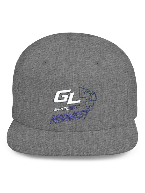 SPECGT Great Lakes Series Flat Bill Snapback Cap - GL Midwest Series