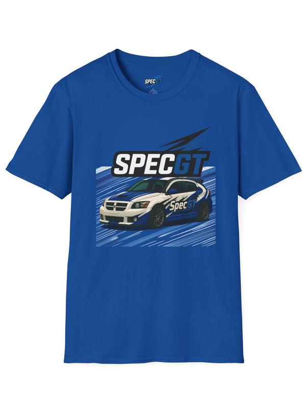 Dodge Caliber SRT4 Tee — SPECGT Apparel Men’s Motorsports T-Shirt