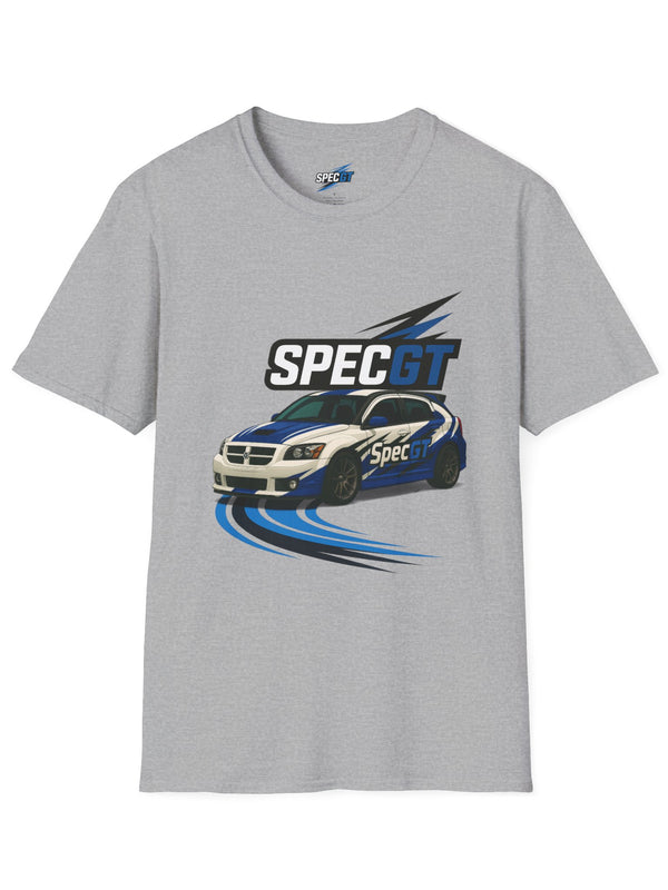 Dodge Caliber SRT4 Tee — SPECGT Apparel Men’s Motorsports T-Shirt