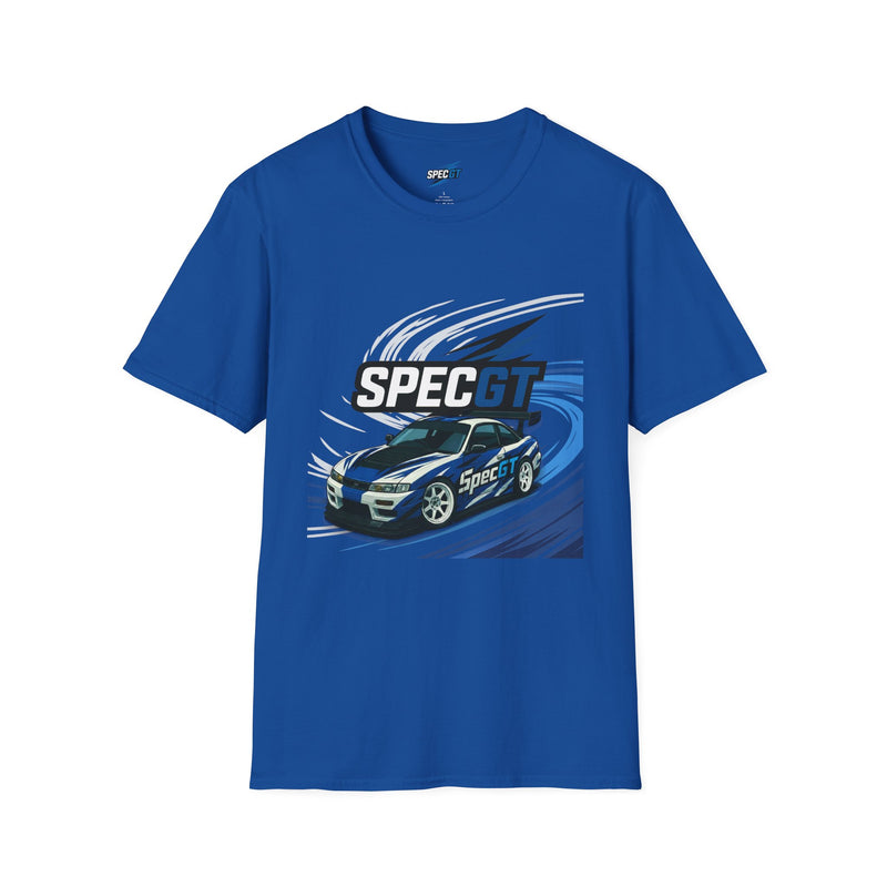 Nissan 240SX S14 SpecGT Car Tee — Men's Fabric Automotive T-Shirt