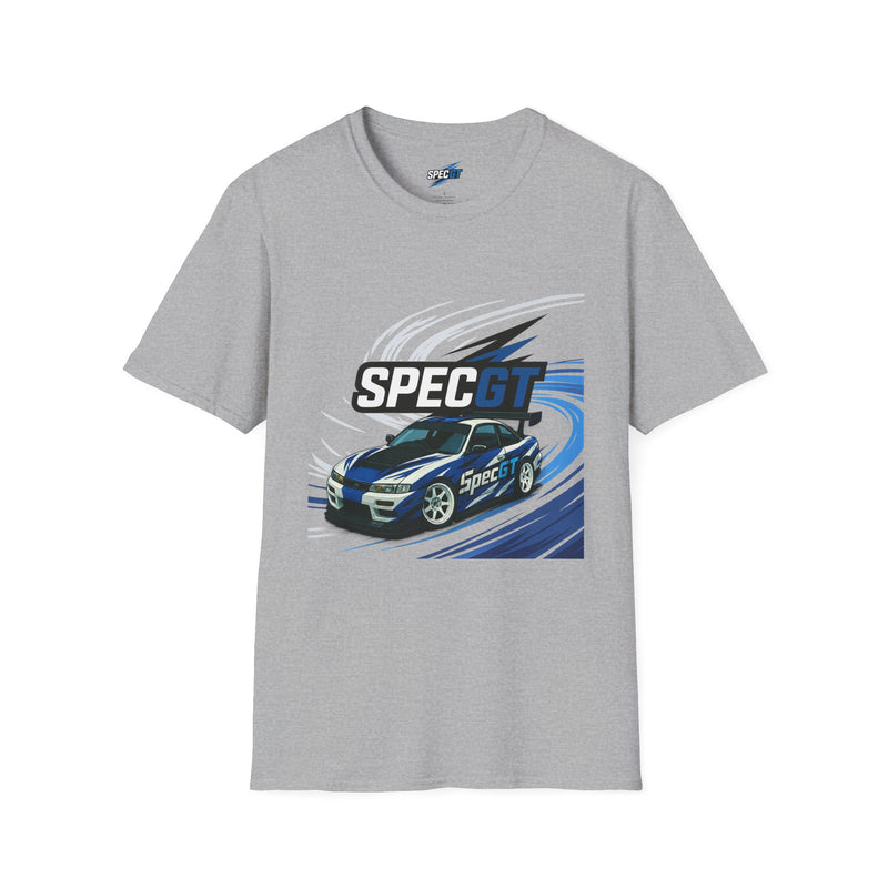 Nissan 240SX S14 SpecGT Car Tee — Men's Fabric Automotive T-Shirt