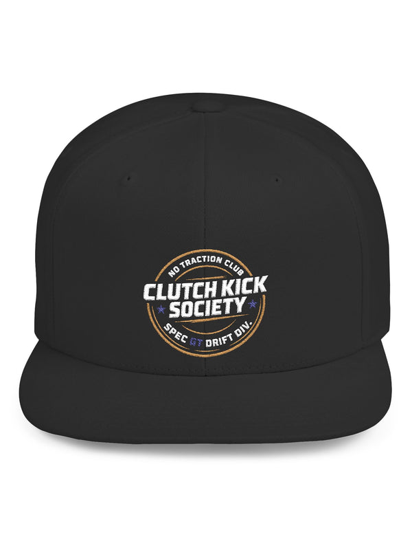Clutch Kick Flat Bill Snapback Cap — Specials Collection