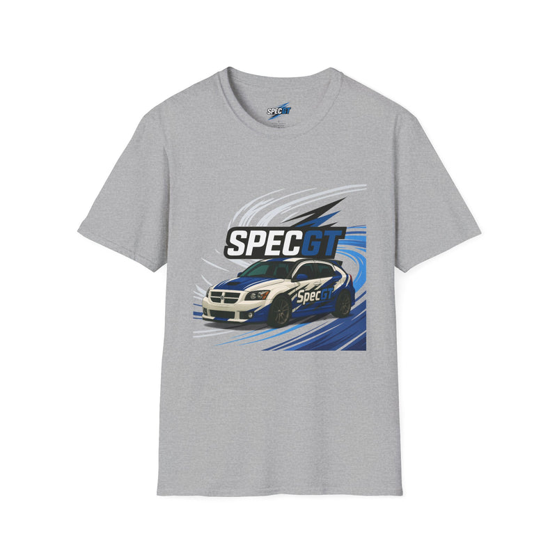 Dodge Caliber SRT4 Tee — SPECGT Apparel Men’s Motorsports T-Shirt
