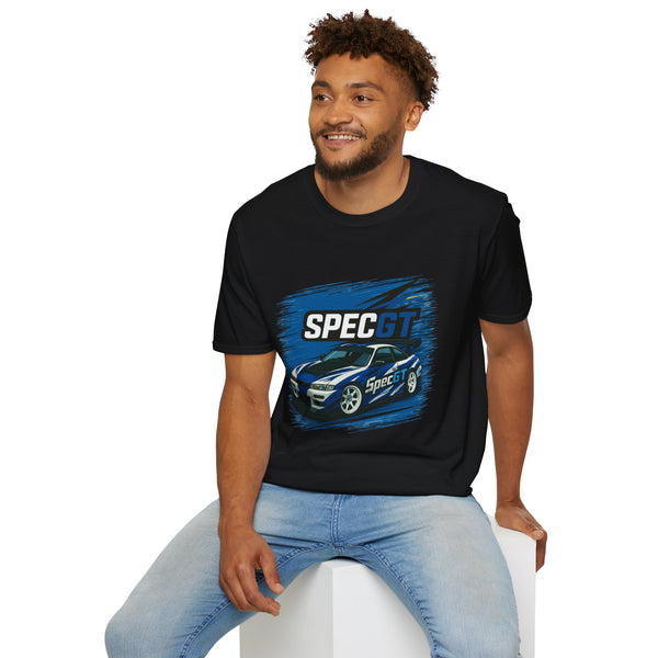 Nissan 240SX S14 SpecGT Car T-Shirt — Men's Automotive Racing Tee