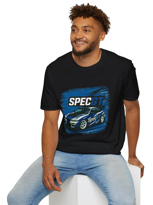 Nissan 240SX S14 SpecGT Car T-Shirt — Men's Automotive Racing Tee