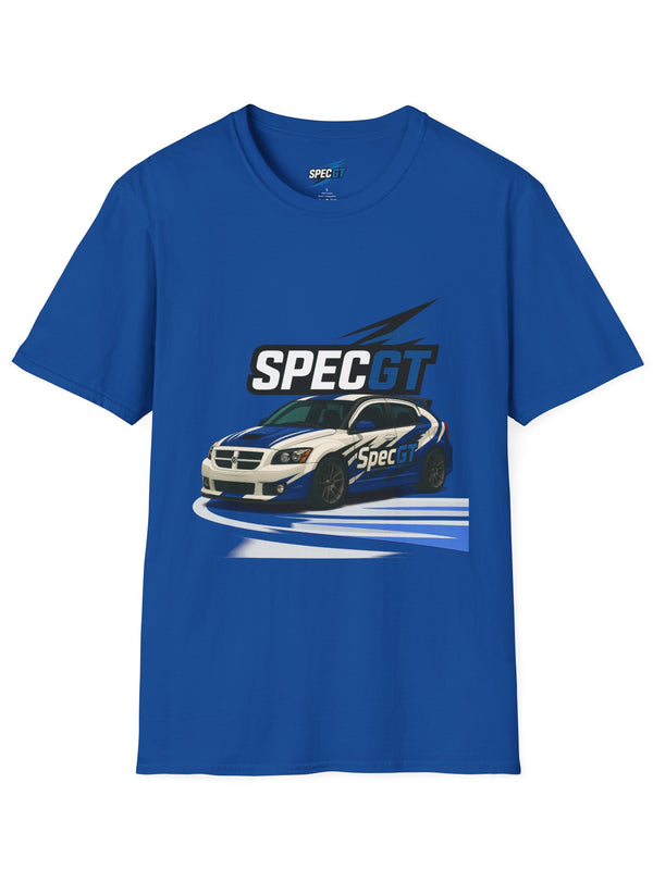 Dodge Caliber SRT4 Tee — SPECGT Apparel Men’s Motorsports T-Shirt