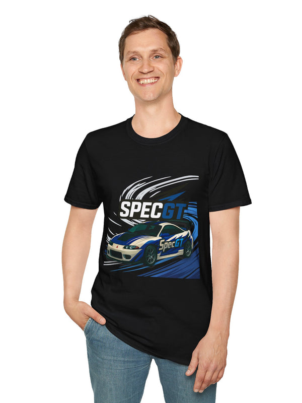 Mitsubishi Eclipse GSX SpecGt Racing Car T-Shirt
