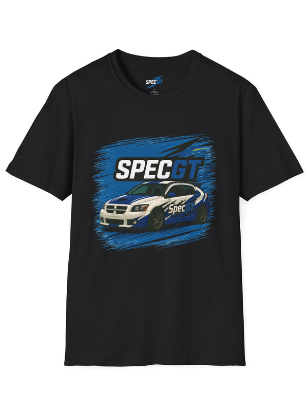 Dodge Caliber SRT4 Tee — SPECGT Apparel Men’s Motorsports T-Shirt