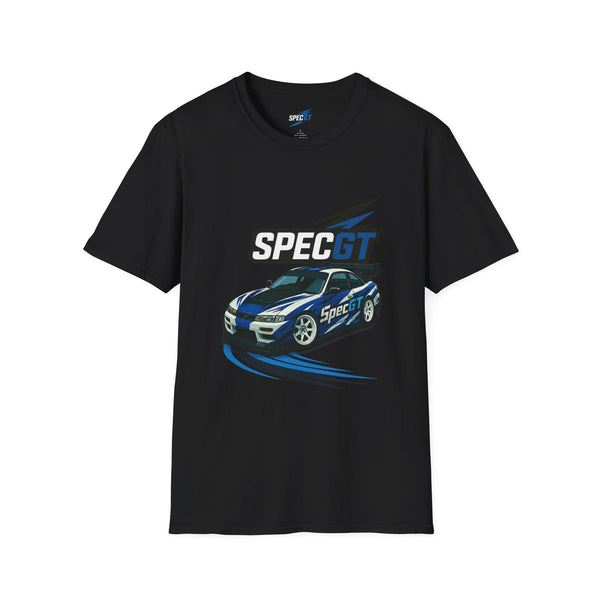 Nissan 240SX S14 SpecGT Car T-Shirt — Men's Racing Fabric Tee