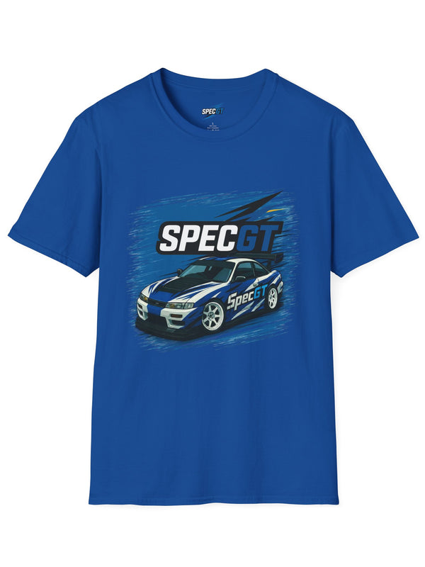 Nissan 240SX S14 SpecGT Car T-Shirt — Men's Automotive Racing Tee