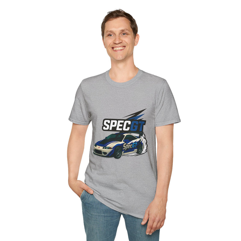 Mitsubishi Eclipse GSX SpecGt Racing Car T-Shirt