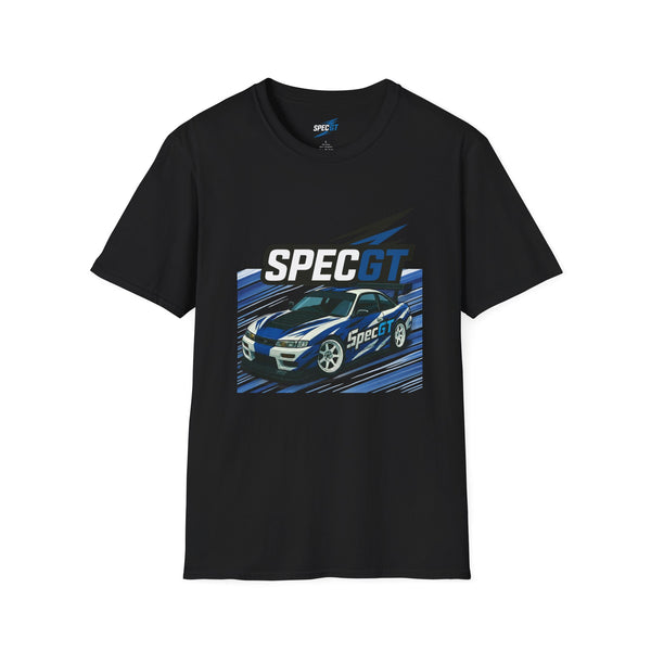 Nissan 240SX S14 SpecGT Car Tee — Men's Fabric Automotive T-Shirt