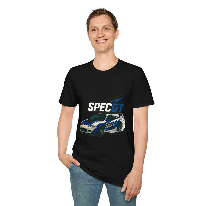 Mitsubishi Eclipse GSX SpecGt Racing Car T-Shirt